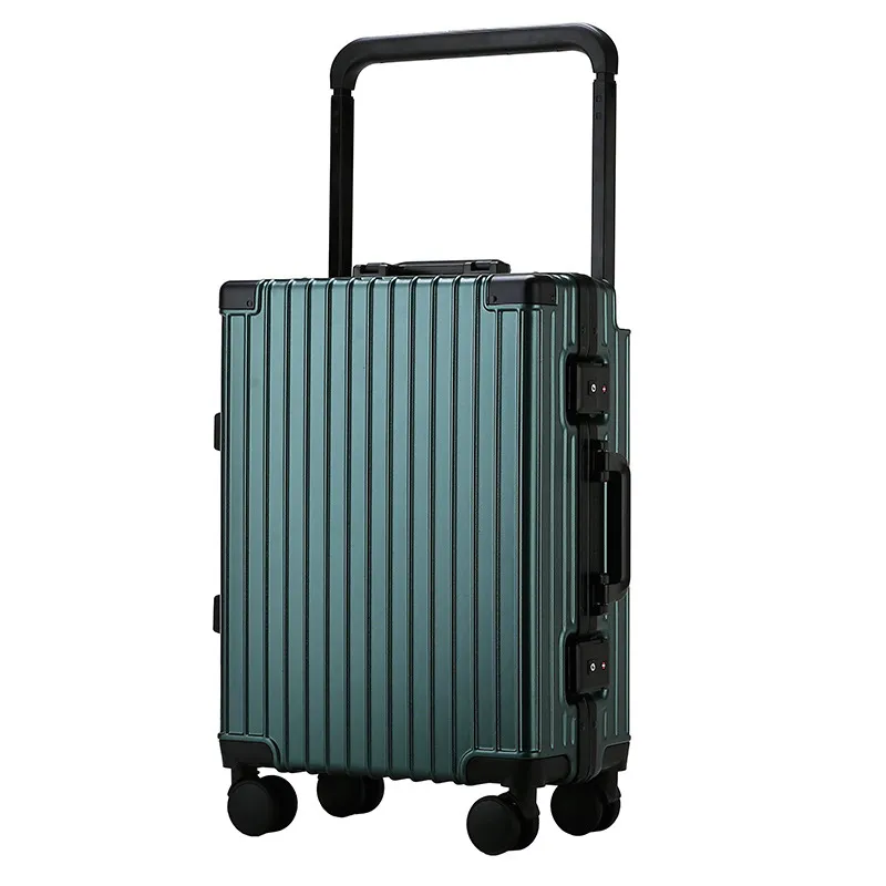 Western PC Acrylic Manicure Table Multifunctional Hand Suitcase Aluminum Frame Luggage