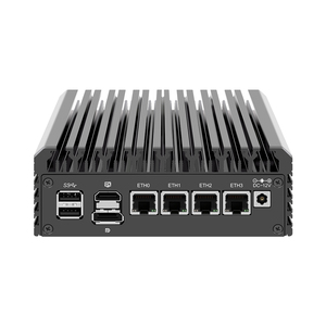 Intel Celeron N5105 2.5Gbe Micro Firewall Appliance Mini PC 8GB <strong>DDR4</strong> 128GB M.2 NVMe PICe SSD Fanless Mini <strong>Desktop</strong> <strong>Computer</strong> - Product Image 3
