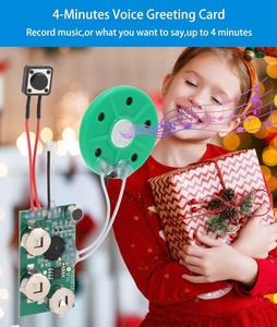 Записываемый голосовой модуль, 4 Мб DIY записываемый модуль приветствия музыкальный аудио чип радио рекордер для поздравительных открыток - Product Image 2