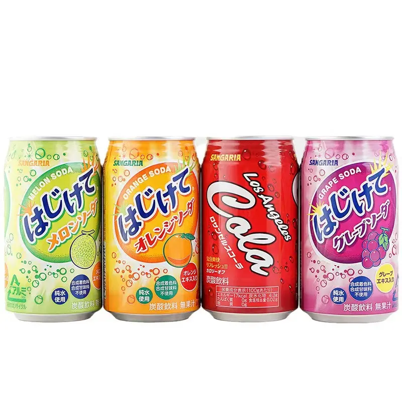 Bán Buôn Chất Lượng Cao Nhật Bản Kỳ Lạ Đồ Uống Kỳ Lạ Soda 350Ml * 24 Có Thể Gói Ngon Đồ Uống