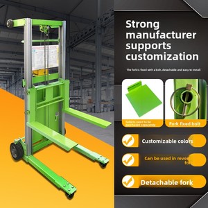 Empilhadeira plataforma manual liga alumínio para empilhador elevador manuseio materiais armazém