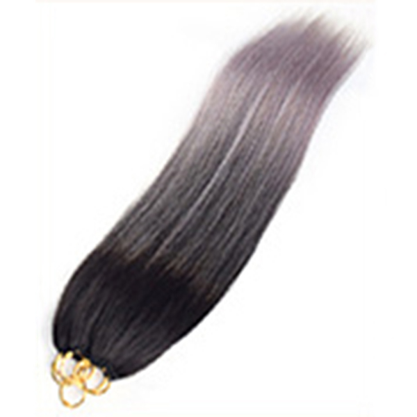 4 3rd-generation feather hair extensions