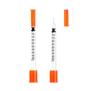 32G ống tiêm insulin vô trùng dùng một lần 1 ml ống tiêm thú y - Product Image 2