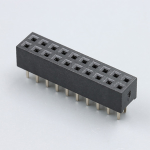 1.27 2 2.0 2.54mm PCB Pin presa di intestazione femmina connettore a striscia Berg 3 4 6 8 10 40 Pin lampone Pi Arduino ponticello teste lunghe - Product Image 5
