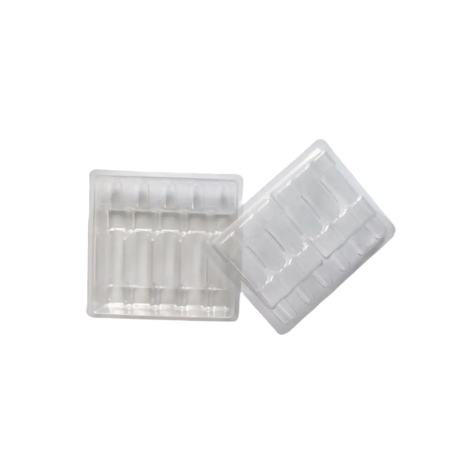 1ml/2ml/3ml/5ml/10ml flaconi per ampolle medicale vassoio per imballaggio in plastica