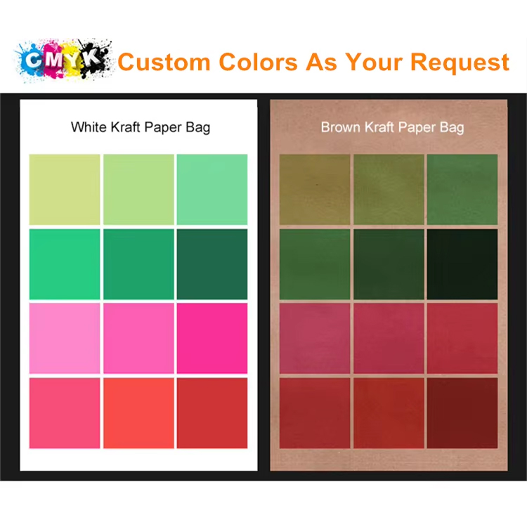 Brown Kraft/White Kraft/Custom Based on CMYK/Pantone Color