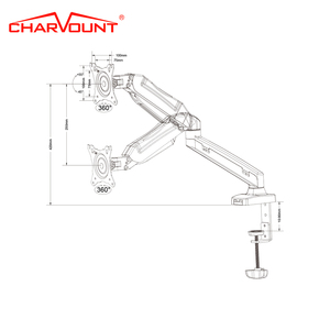 Charmount จอหมุนได้360องศา, จอ LCD ตั้งโต๊ะจอคอมพิวเตอร์ - Product Image 2