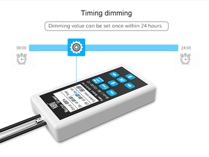 VANQ Brand High Precision Power Regulation LED Grow Light Fixture Controller fino a 150 connessioni Light Dimmer e timer - Product Image 3