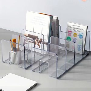 Cuốn sách rõ ràng tập tin SORTER khe cắm lớn <span class=keywords><strong>Acrylic</strong></span> bàn tổ chức tập tin thư mục chủ tổ chức văn phòng lưu trữ đứng Rack cho tài liệu - Product Image 4