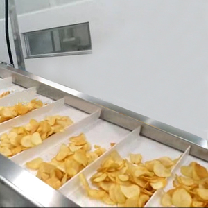 50 Kg/100 kg <strong>Per</strong> Hour Small Scale Potato <strong>Chips</strong> Making Machine Automatic Potato <strong>Chips</strong> Production Line With Factory Price - Product Image 1