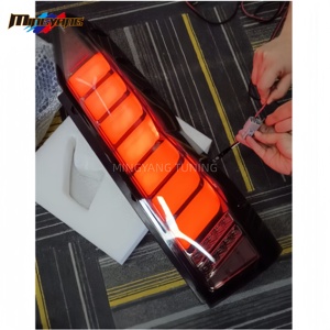 Yeni varış dinamik arka işık kuyruk lambası arka lambası 2019-2024 Toyota Hiace GL Grandia banliyö Deluxe led stop lambaları - Product Image 5