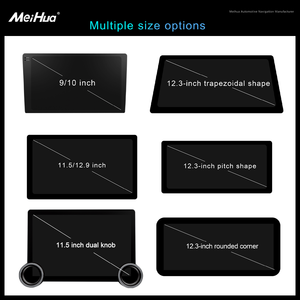 Nuevo Universal Autoradio QLED 2K 7 9 10 13 pulgadas pantalla táctil Radio Audio estéreo Android coche reproductor Multimedia para accesorio de coche
