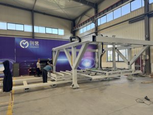 Robot a cavalletto completamente automatico per il carico di scarico