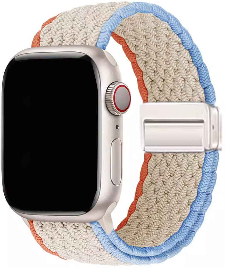 Blanc laiteux crémeux (bracelet de montre uniquement)