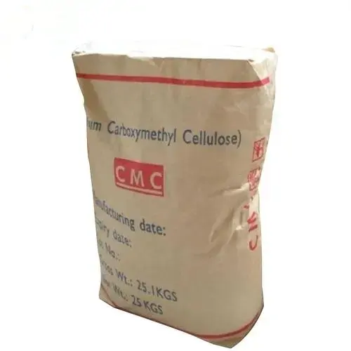 Estabilizador de grado industrial de alta pureza polvo de carboximetilcelulosa Cmc 25Kg bolsa química de sodio
