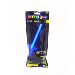 Đầy màu sắc cá nhân màu xanh trẻ em bên đồ chơi <span class=keywords><strong>Wand</strong></span> thanh kiếm Glow Sticks - Product Image 5
