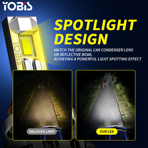 Yobis araba ampul canbus LED araç dönüşüm kiti 9005 HB3 9006 HB4 LED farlar ampuller - Product Image 5