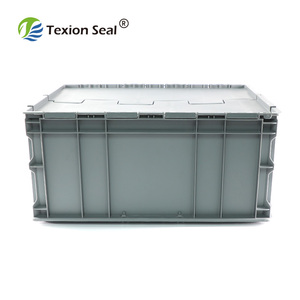 TX-TB008 Heavy Duty Large Warehouse Storage Stackable Plastic <strong>Container</strong> <strong>Stack</strong> <strong>and</strong> <strong>Nest</strong> Tote with Lid - Product Image 3
