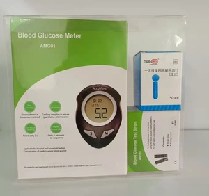Blood Sugar Machine Glucometro Sensor Glucose Meters Monitors 3 in 1 Glucometer Glucose <strong>Plus</strong> <strong>test</strong> Strips Glucometer Machine - Product Image 5