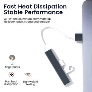 USB 3.0 Hub adattatore multiporta SuperSpeed trasferimento dati per PC portatile compatibilità spina europea