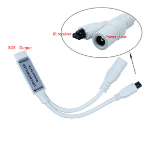 Mini 24 Keys Remote <strong>Control</strong> Infrared Receiver Tv Background Gaming Room Rgb Colorful Lighting Dimmer LED Strip <strong>Light</strong> Controller - Product Image 5