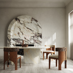 नव-सितारा इंटीरियर संगमरमर के चारों ओर सजावट इतालवी कैलेंडर वायला संगमरमर की फिजगह - Product Image 5