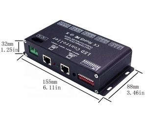 Controlador DMX512 de 12 canales, decodificador DMX 60A para Led RGB