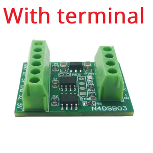 DC 5V 12V 24V 1-2CH RS485 Módulo colector de temperatura digital-55 A + 125C DS18B20 Sensor para termostato Smart Home N4DSB03