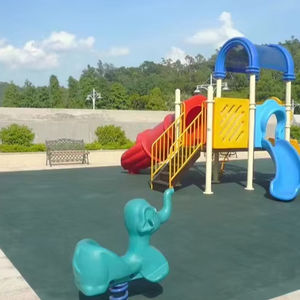 Mật độ cao EDPM sàn cao su dày 35mm bền không trơn trượt thân thiện với môi đen đỏ cao su Mat gạch - Product Image 2