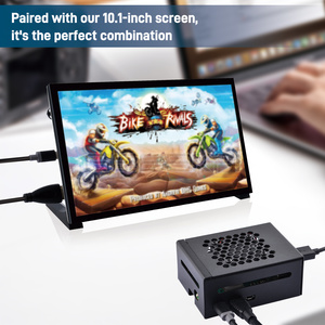 GeeekPi Raspberry Pi 5 Metall gehäuse Kompatibel mit PCle M.2 NVMe Shield Top X1001 mit Lüfter kühlkörpern für Raspberry Pi 5 - Product Image 5