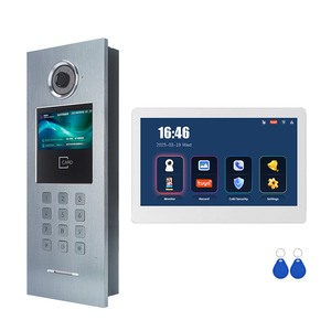 Sistema de intercomunicación de teléfono inalámbrico de comunicación bidireccional con desbloqueo de timbre de acceso para apartamentos, oficina, hogar