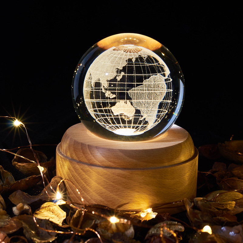 Boule de cristal de la Terre