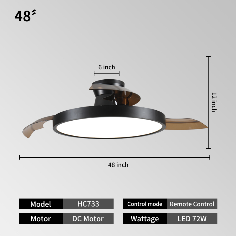Plafond noir + 48