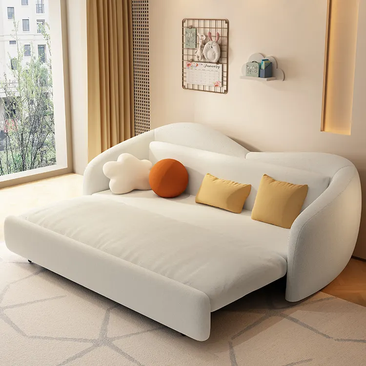 Sofà componibile componibile in tessuto di lusso divano letto componibile comodo soggiorno divano a doppio scopo