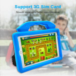 Wintouch K81坚固的呼叫3G/4g电话呼叫平板电脑，儿童学习8英寸安卓4g平板电脑