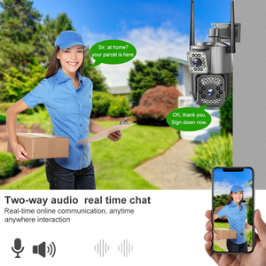 4MP Color Night Vision 2 Way Audio Motion Detection Wifi Connection Waterproof Network <strong>Camera</strong> - Product Image 2