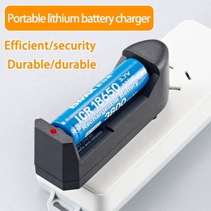 Free Sample 18650 Lithium Ion Battery <strong>Charger</strong> AC DC 1A 3.7V <strong>One</strong> Slot with US Plug 5W Output Power for Electric Tools - Product Image 3