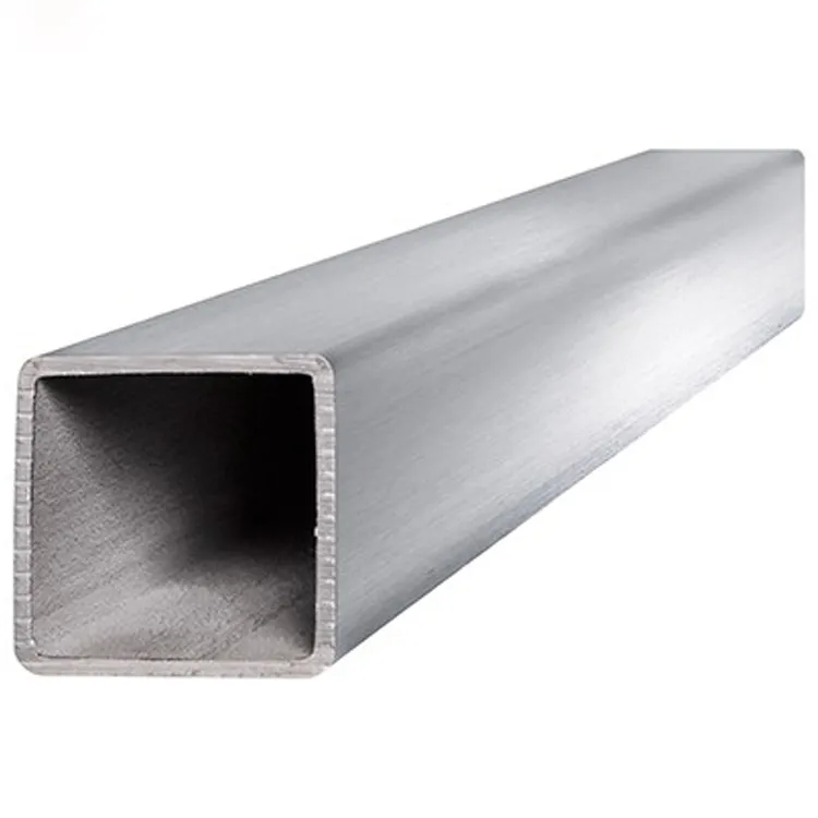 high quality Construction Structure Galvanized 150x150 carbon square tubular stainless steel pipe