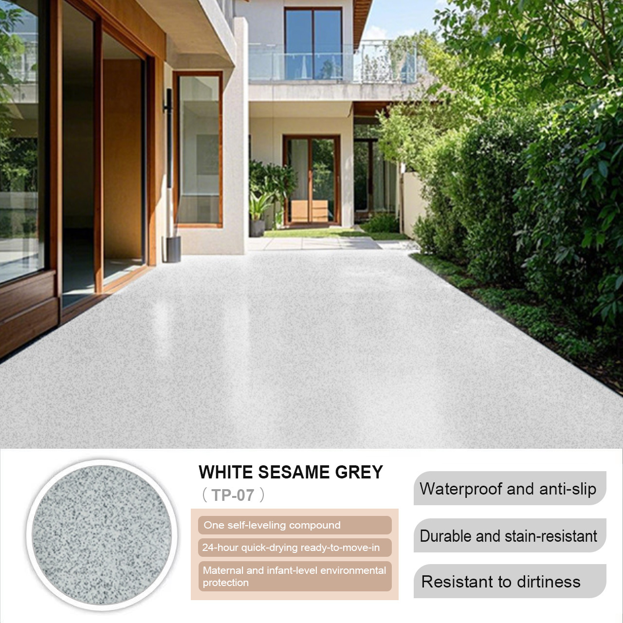 GRIS SÉSAME BLANC