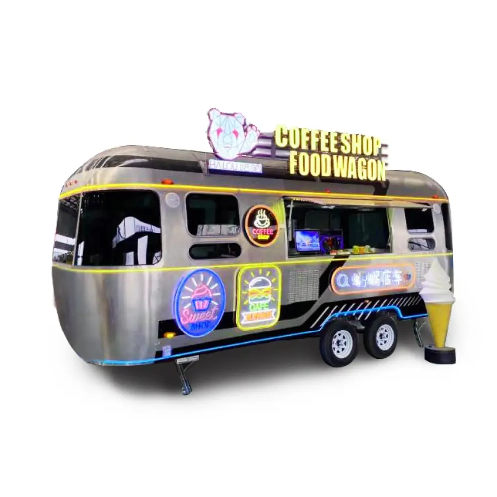 चुरोस कार्ट रियायती फास्ट फूड ट्रक मल्टी-फंक्शन रूम इलेक्ट्रिक मोबाइल किचन कैटरिंग ट्रेलर मोबाइल रेस्तरां कुकिंग