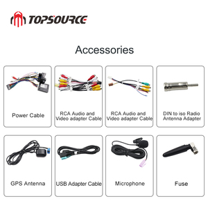 Android 8.1 araç multimedya oynatıcı GPS 2 Din araç DVD oynatıcı için Ford Focus 2/Kuga 2/S-MAX/Mondeo 4/C-MAX/Galaxy WIFI IPS ekran - Product Image 6