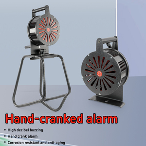 Alarma portátil de mano con soporte, sistema de alarma fijo para defensa aérea, conservación del agua, servicios eléctricos - Product Image 2