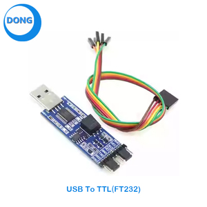 USB-TTLモジュールFT232/CP2102/CH340信号分離付きUSB-UARTシリアルポートモジュール - Product Image 6