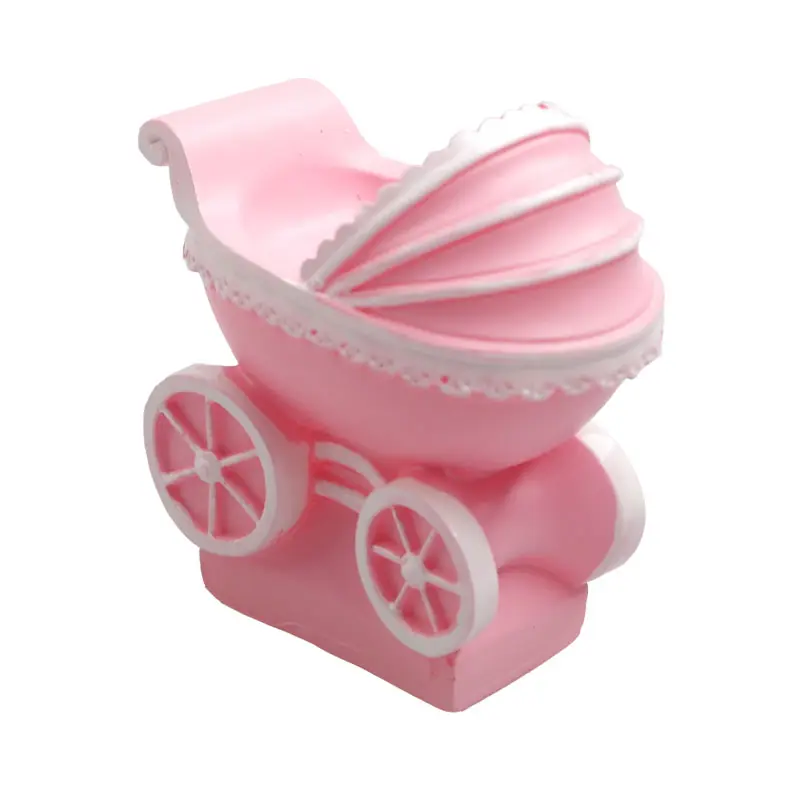 3D Baby Stroller Mold Pram Carriage Baby-car Silicone Mould for Cake Fondant Chocolate Mold Baking Tools