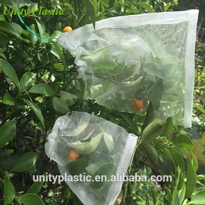 10x6 inç naylon örgü meyve örtüsü kullanımlık meyve ağaçları için bahçe ağ örgüsü bariyer meyve koruma torbaları - Product Image 4