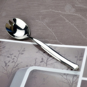 高品质餐厅餐具套装创意日用餐具定制Logo批发粗陶不锈钢餐具 - Product Image 4
