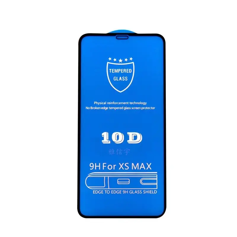 10D Full Cover Displays chutz folie für iPhone 14 PRO MAX 11 12 13 Pro Max Schutz glas für iPhone X XR 7 8 Plus gehärtete Folie