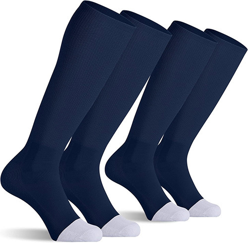 Royal blue and white