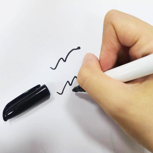 Đen Khô xóa <span class=keywords><strong>Markers</strong></span> tip tốt, số lượng lớn Bảng đánh dấu cho các trường học, vật tư văn phòng - Product Image 2