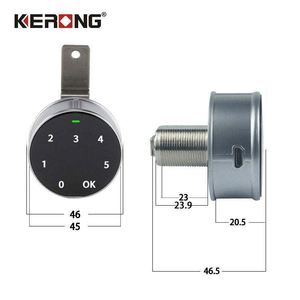 低价紧凑型钢柜密码锁电子数字组合抽屉锁 - Product Image 6